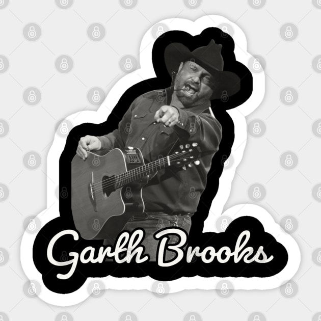 Garth Brooks / 1962 Sticker by Nakscil